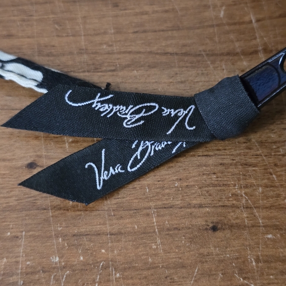 Vera Bradley Retired Black and Yellow Floral Travel Bag - Picture 6 of 12